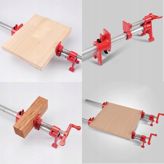 Ścisk stolarski rurowy bezkońcowy 3/4" 65 mm SilverTools