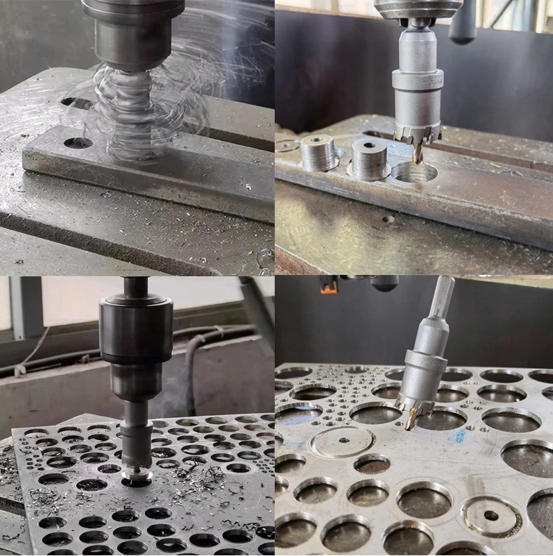 Otwornica widiowa 53 mm do metalu stali inox aluminium drewna Falon-Tech