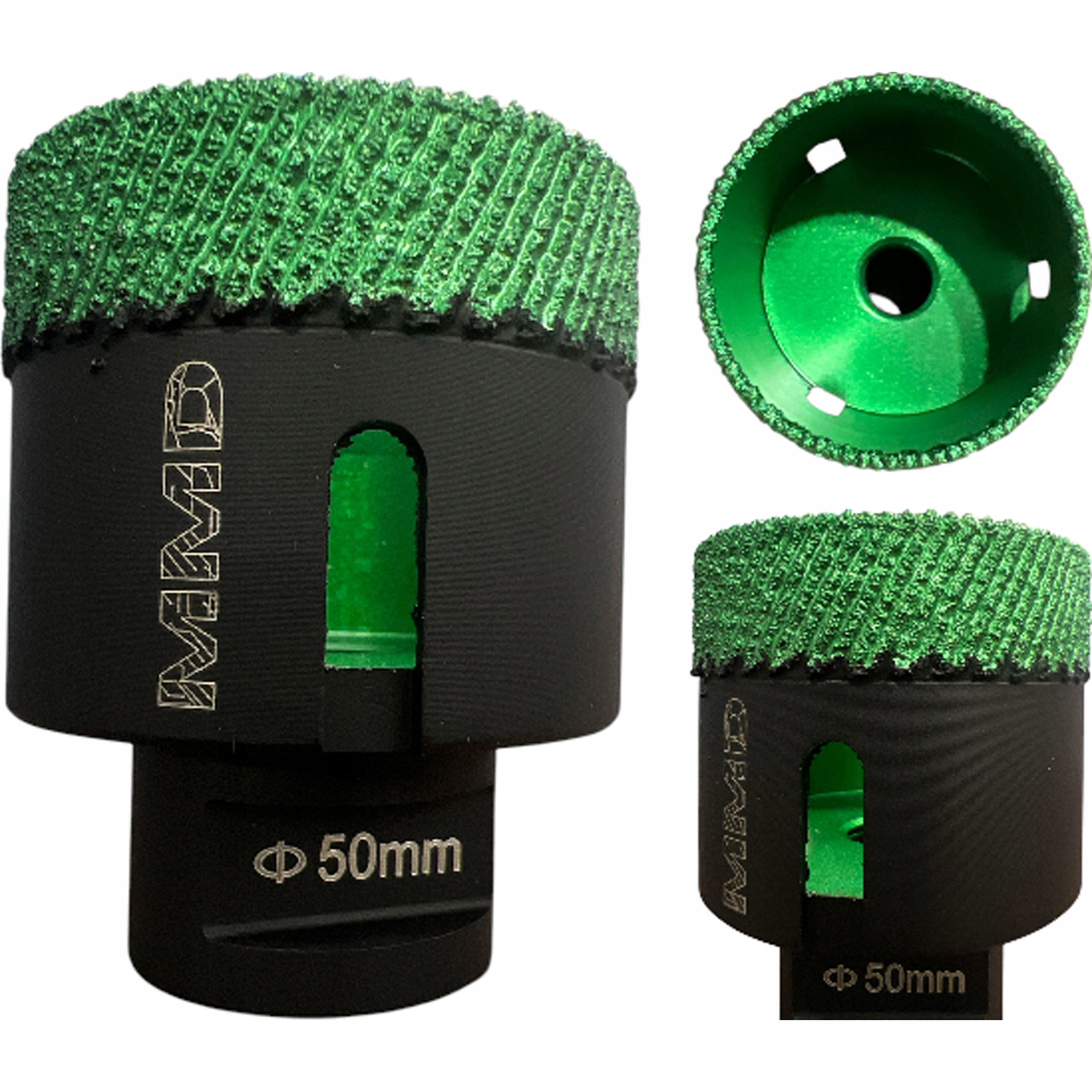 Otwornica diamentowa brazowana MMD Ø50 mm M14 do gresu ceramiki płytek