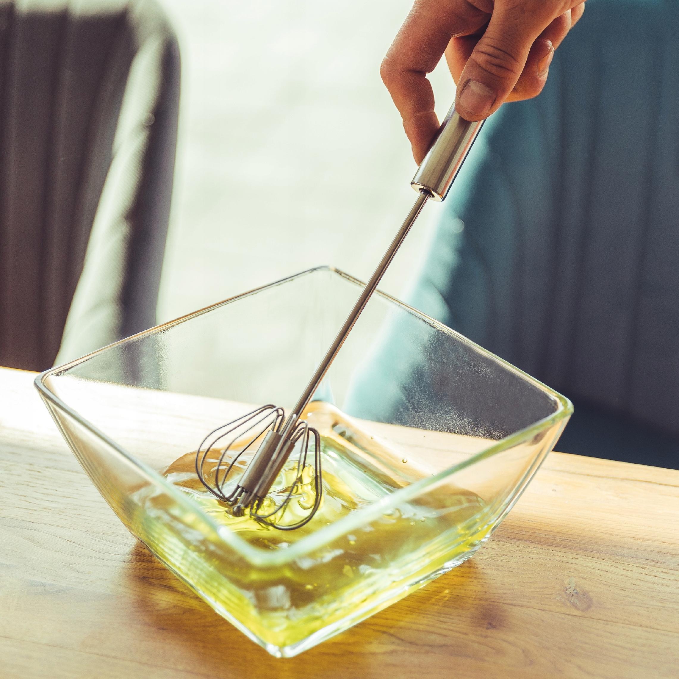 Obrotowa trzepaczka do jajek i śmietany stal nierdzewna VERGIONIC