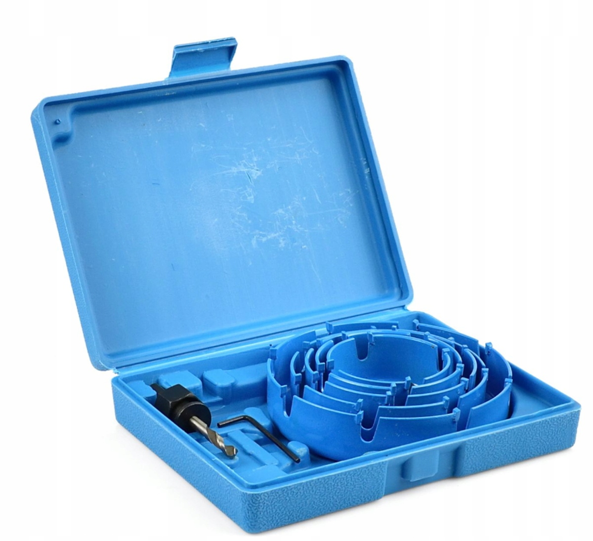 Otwornice widiowe GEKO 64-127 mm do drewna, płyt gipsowych i MDF 5 el.