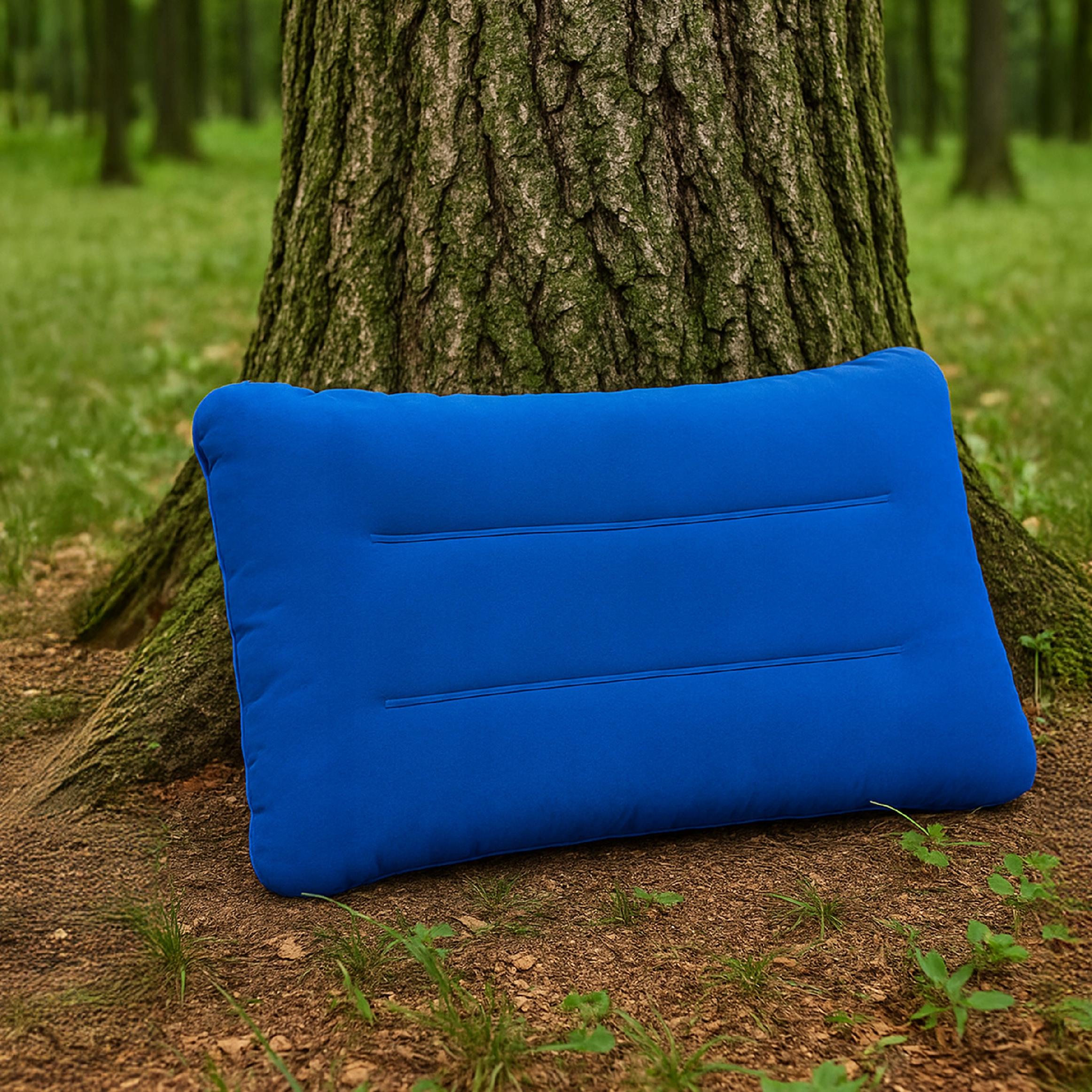 Poduszka dmuchana podróżna VERGIONIC - zagłówek, PVC