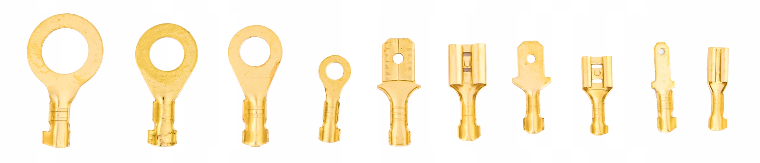 ZESTAW KONEKTORÓW KABLOWYCH ELEKTRYKA KONEKTORY WSUWKI DO KABEL 185 SZT