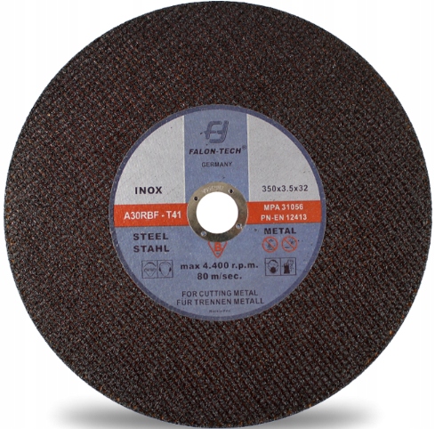 TARCZA DO CIĘCIA METALU 350 x 32 x 3,5 FALON TECH