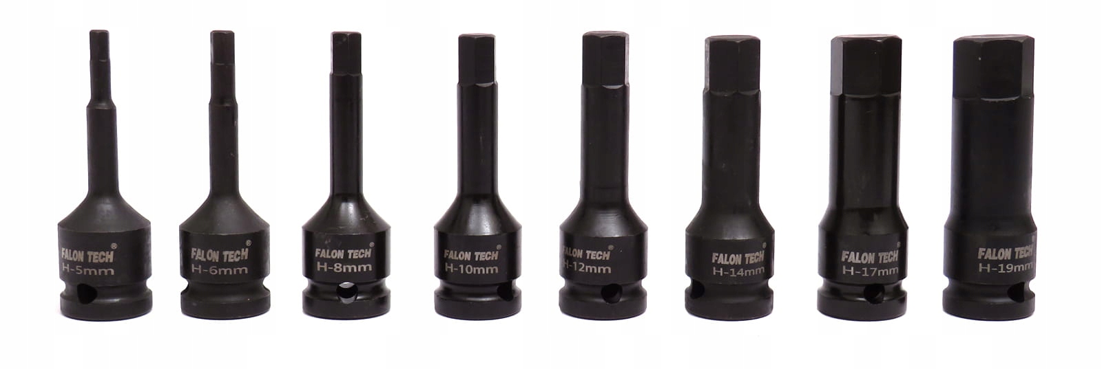 KLUCZE NASADOWE UDAROWE HEX IMBUS H5-H19 1/2'' FALON-TECH FT5191