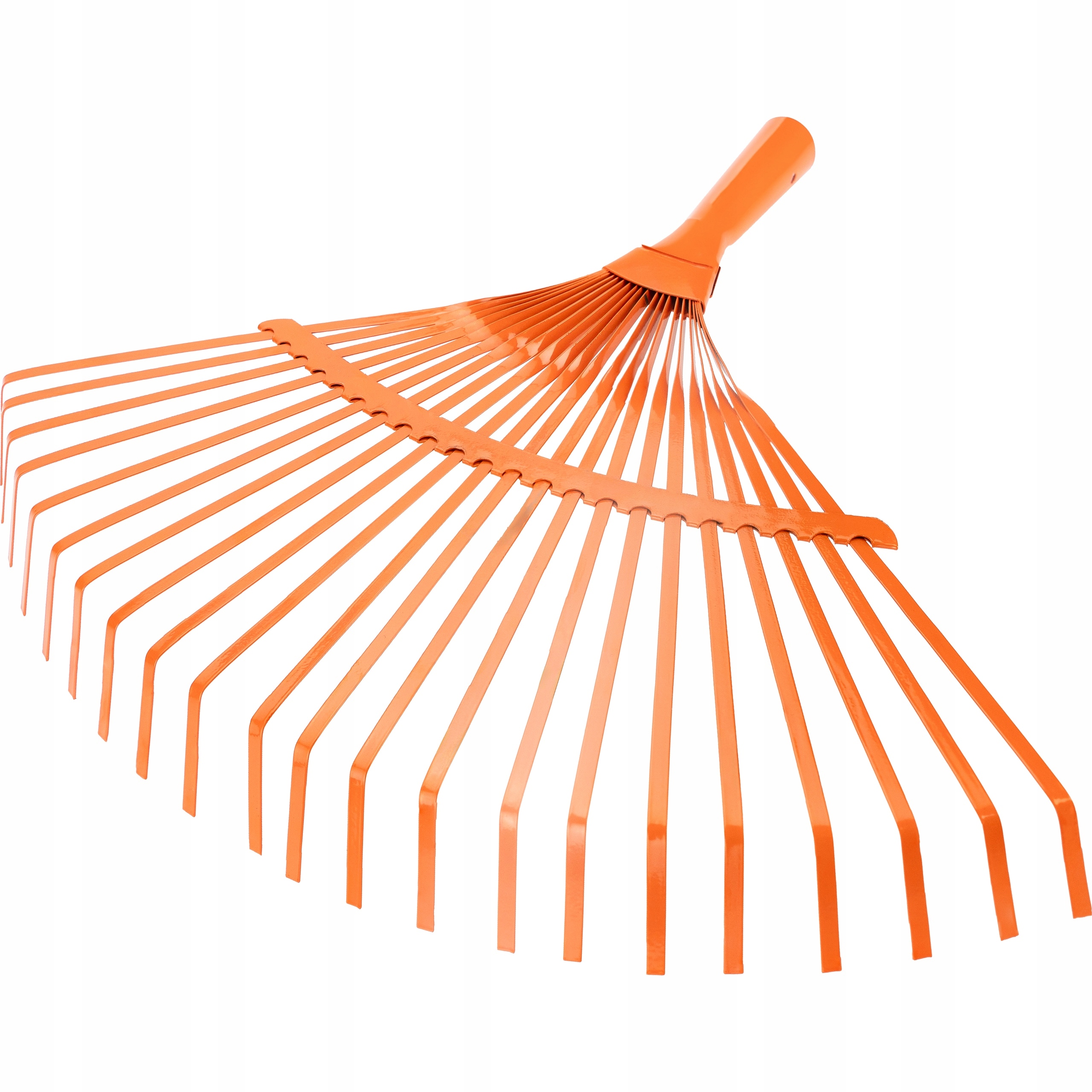 Grabie wachlarzowe metalowe 38 cm do liści trawy VERGIONIC