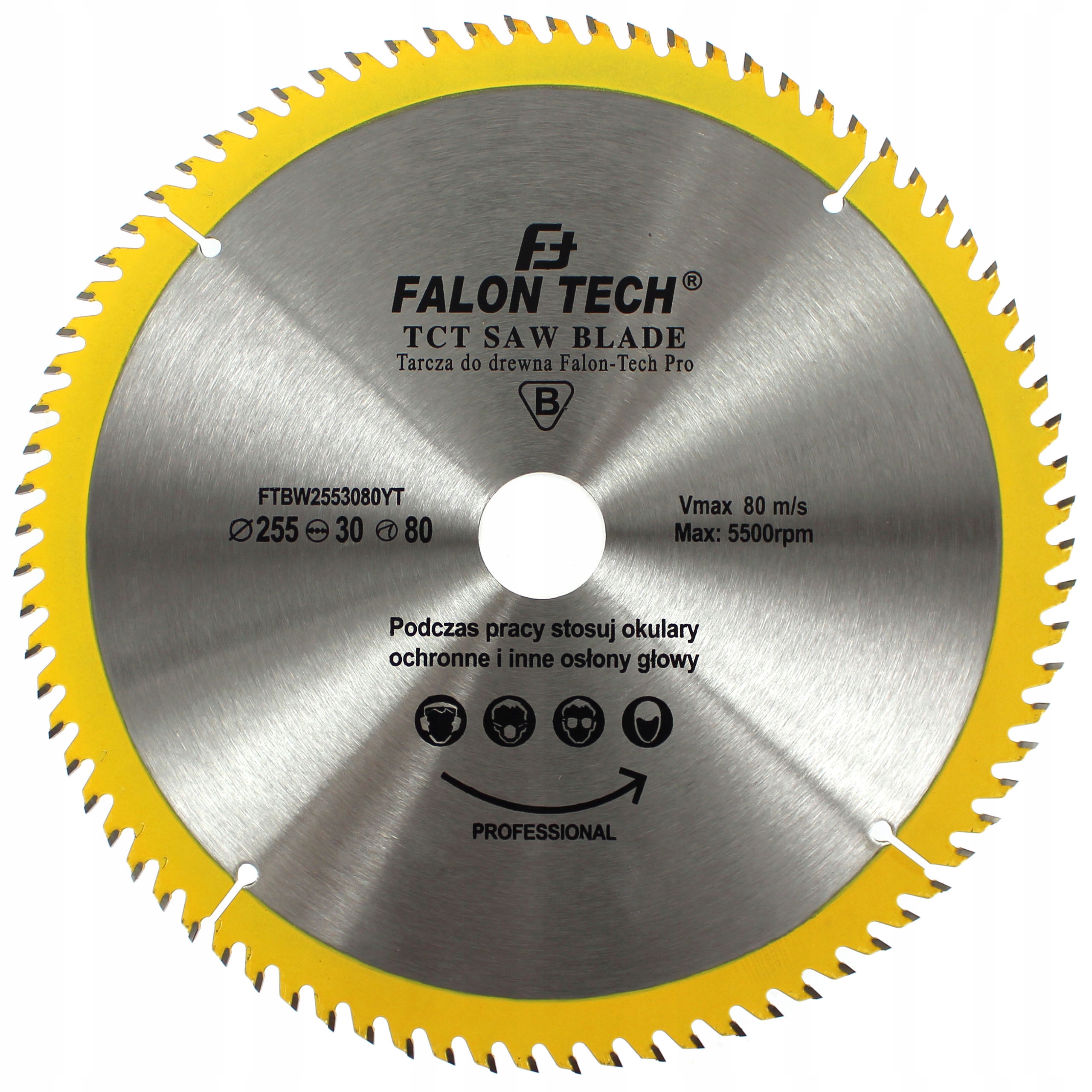 TARCZA WIDIOWA DO DREWNA 255 mm x 30 x 80T WIDIA