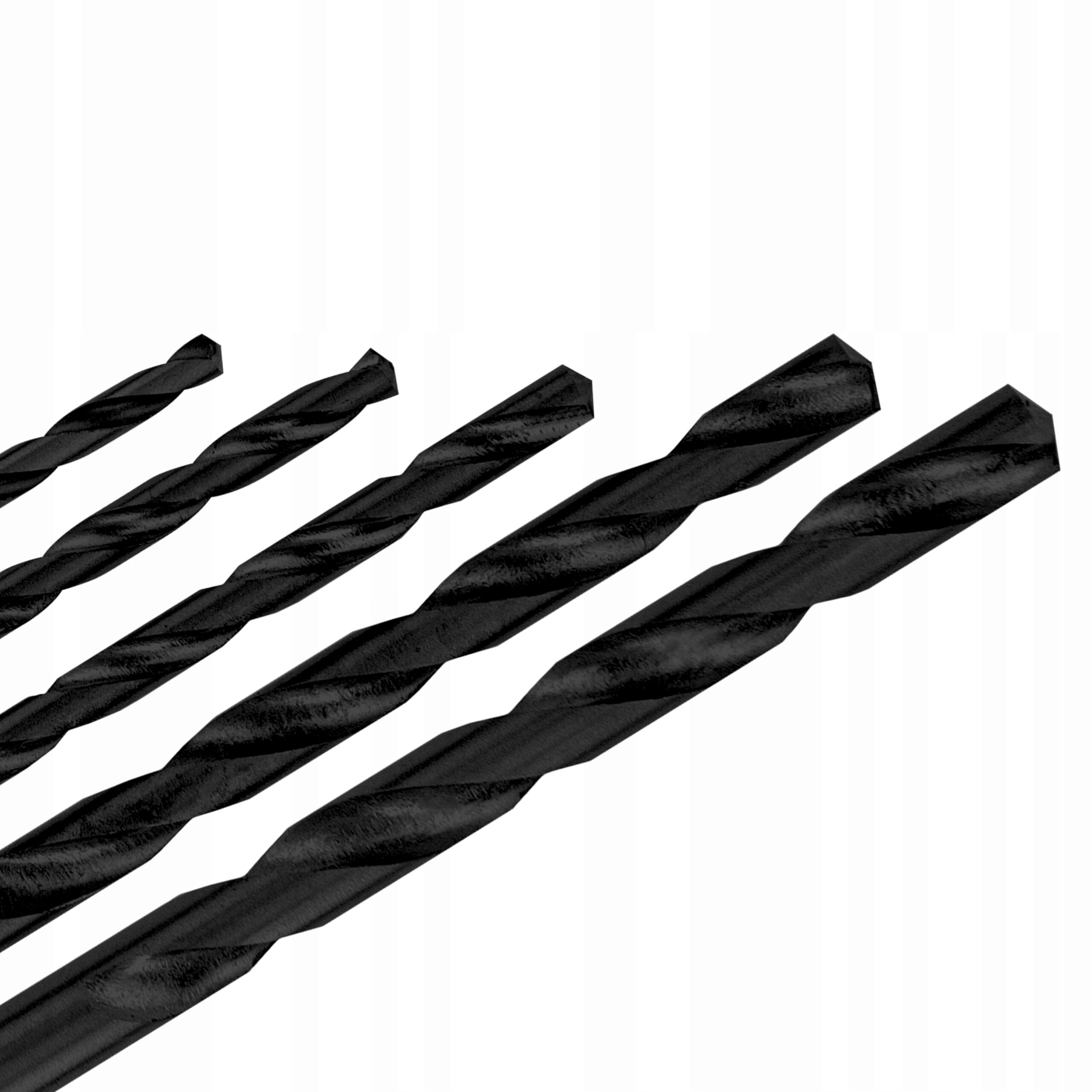 ZESTAW WIERTEŁ DO METALU DREWNA PLASTIKU HSS 4-10 mm 5 szt. VERGIONIC