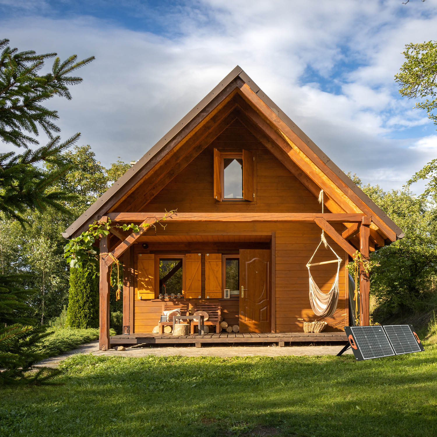 Panel Fotowoltaiczny solarny przenośny 100W