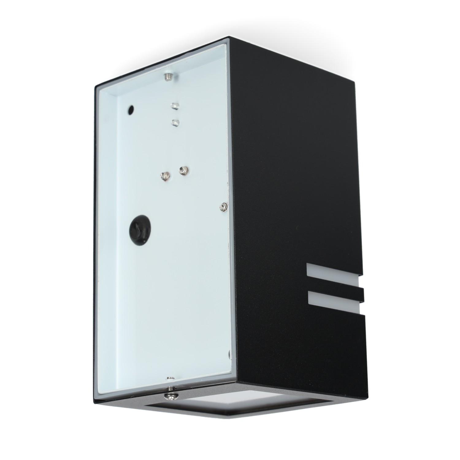 Lampa ścienna do ogrodu MICASA1 czarna