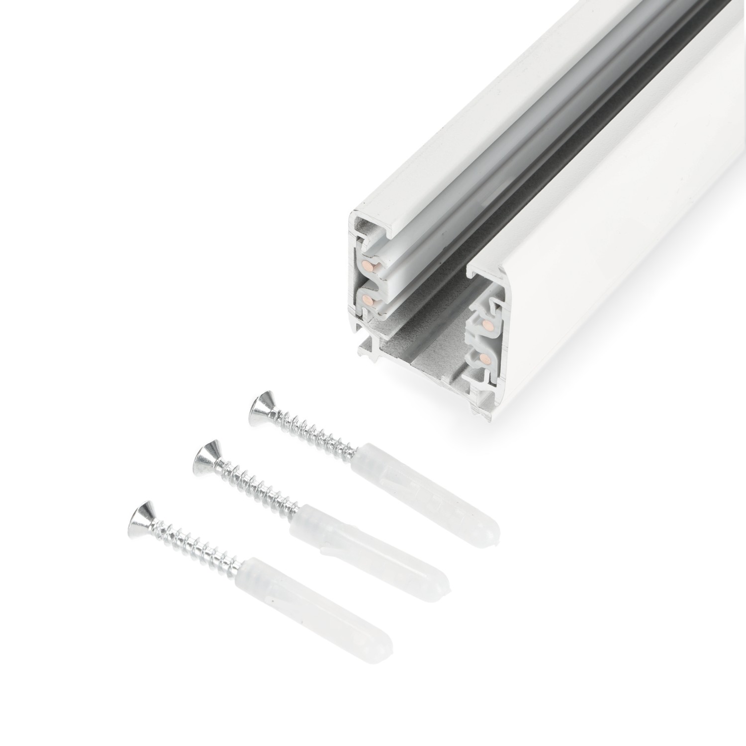 Szyna oświetleniowa 3-fazowa 2m BIAŁA do LED NEXTRACK