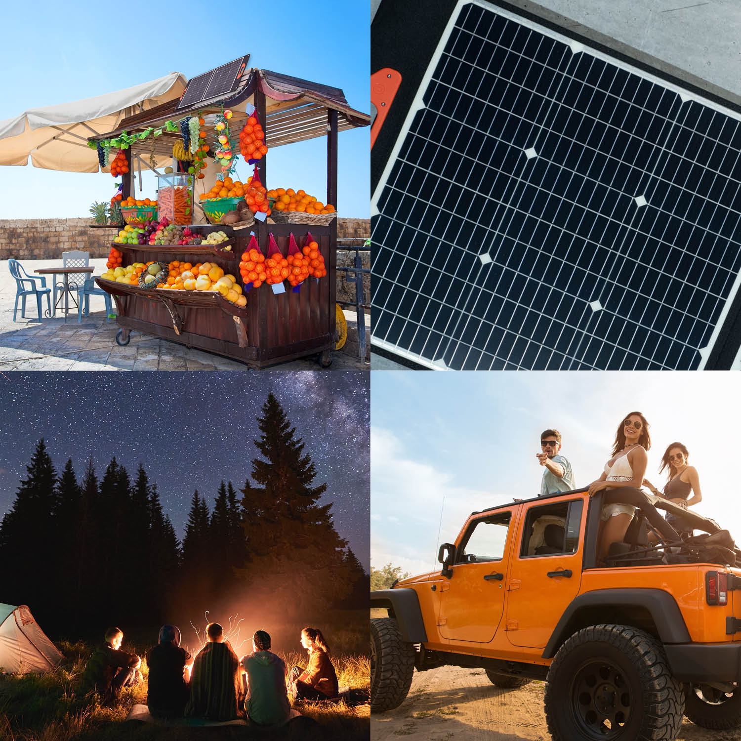 Panel Fotowoltaiczny solarny przenośny 100W