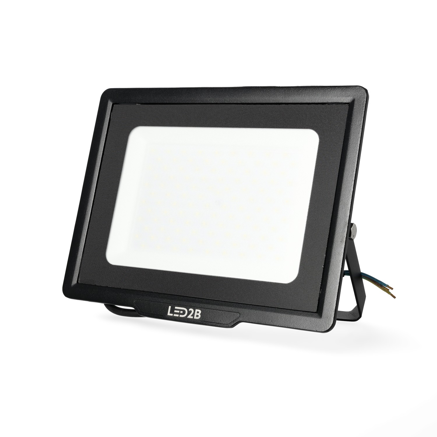 Praktyczny projektor oświetleniowy TOKIO 100W czarny barwa zimnobiała