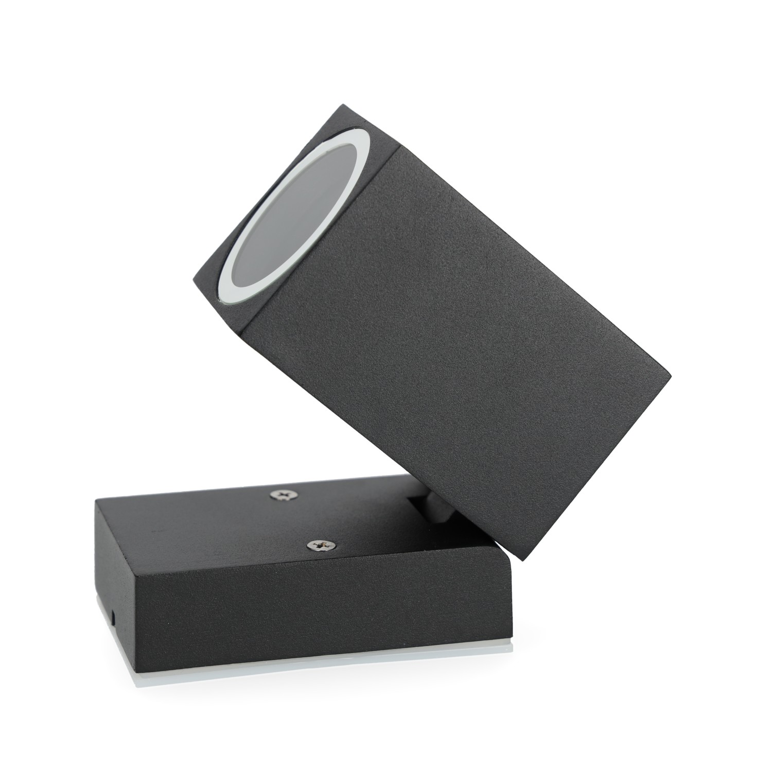 Lampa ścienna do ogrodu MICASA3 czarna