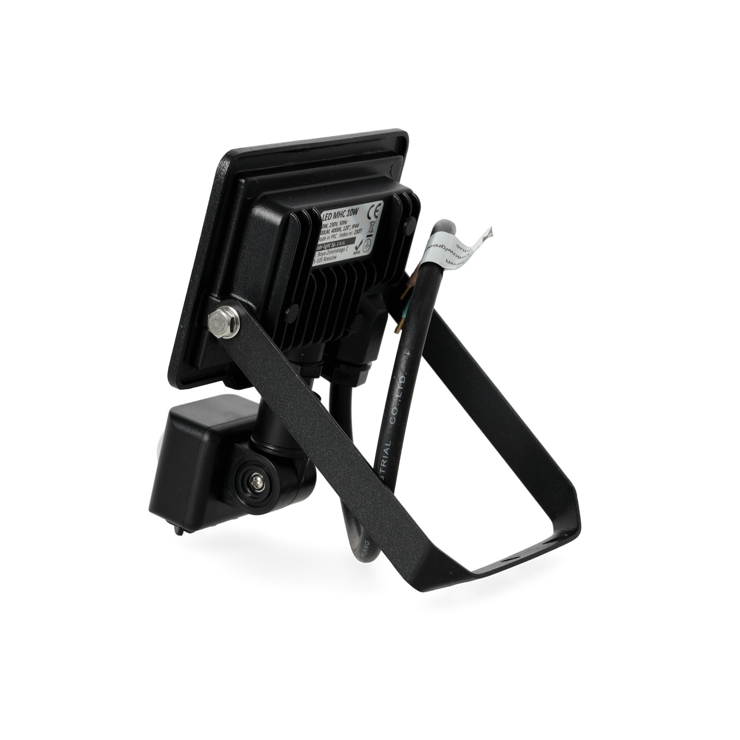 Praktyczny projektor oświetleniowy TOKIO PRO 10W czarny 4000K