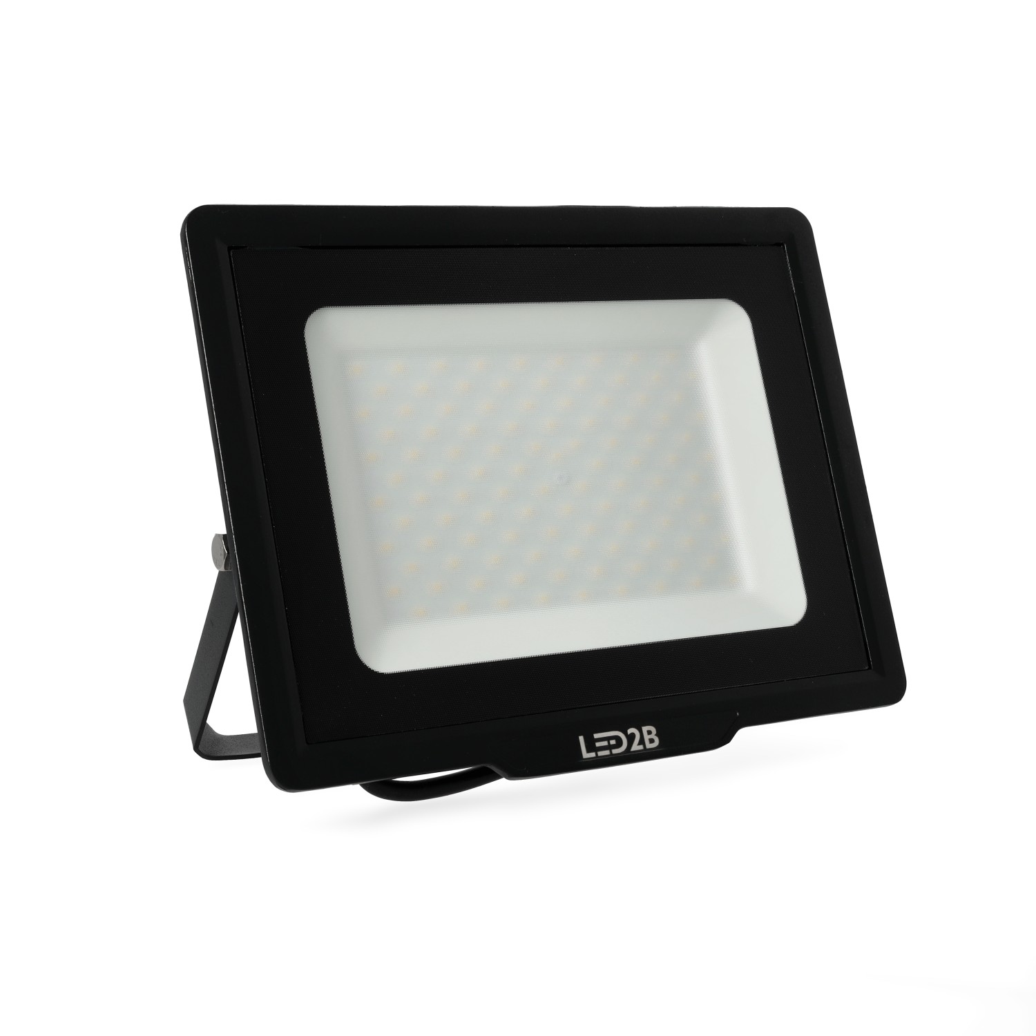 Praktyczny projektor oświetleniowy TOKIO 100W czarny barwa neutralna