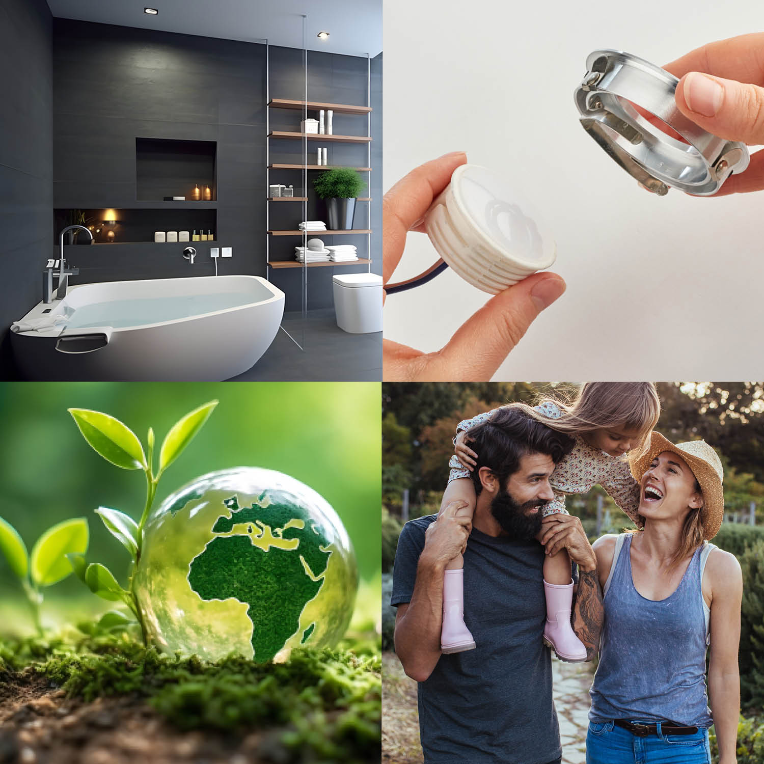 Zestaw 3x moduł LED INSERT 5W 6000K MILKY