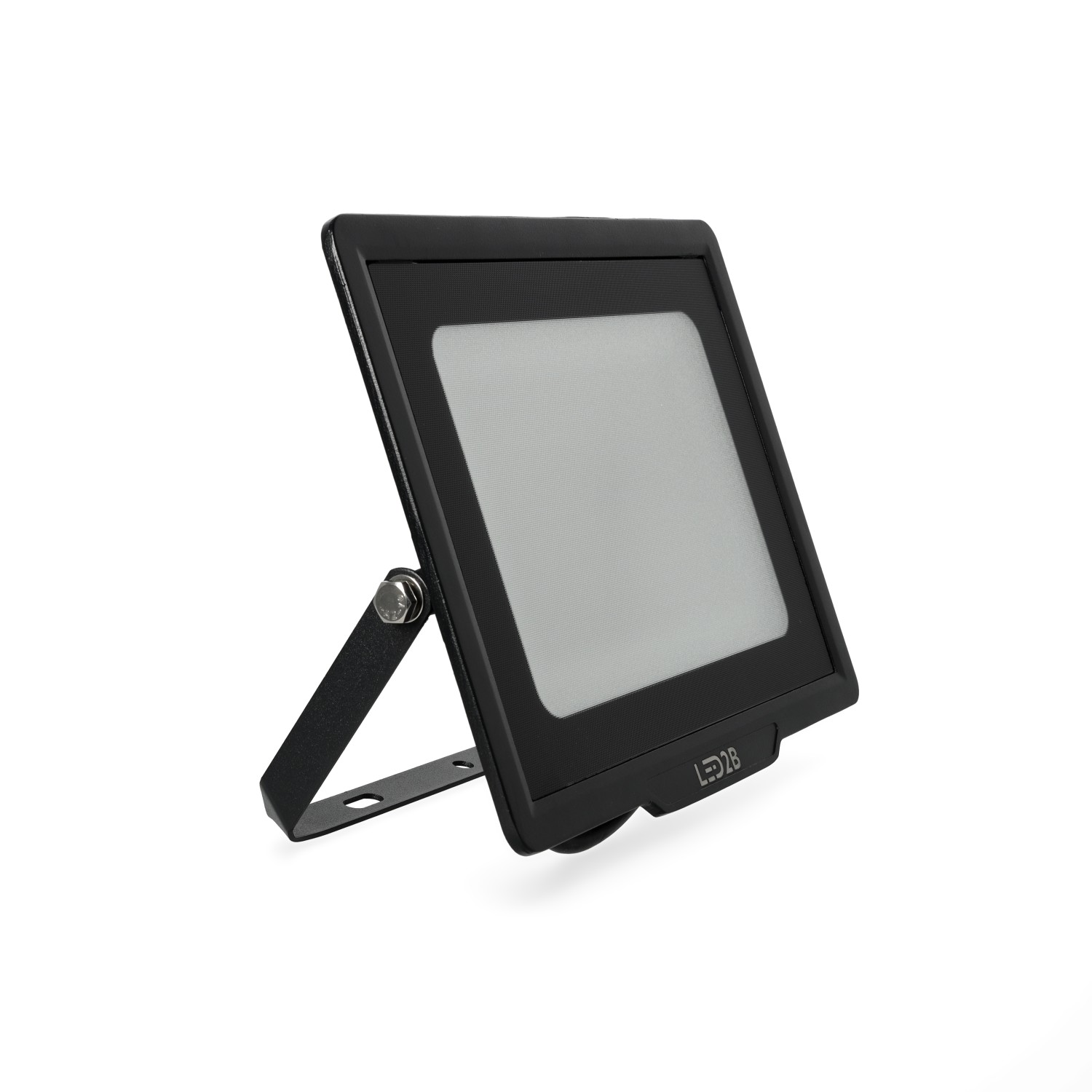 Praktyczny projektor oświetleniowy TOKIO 100W czarny barwa zimnobiała