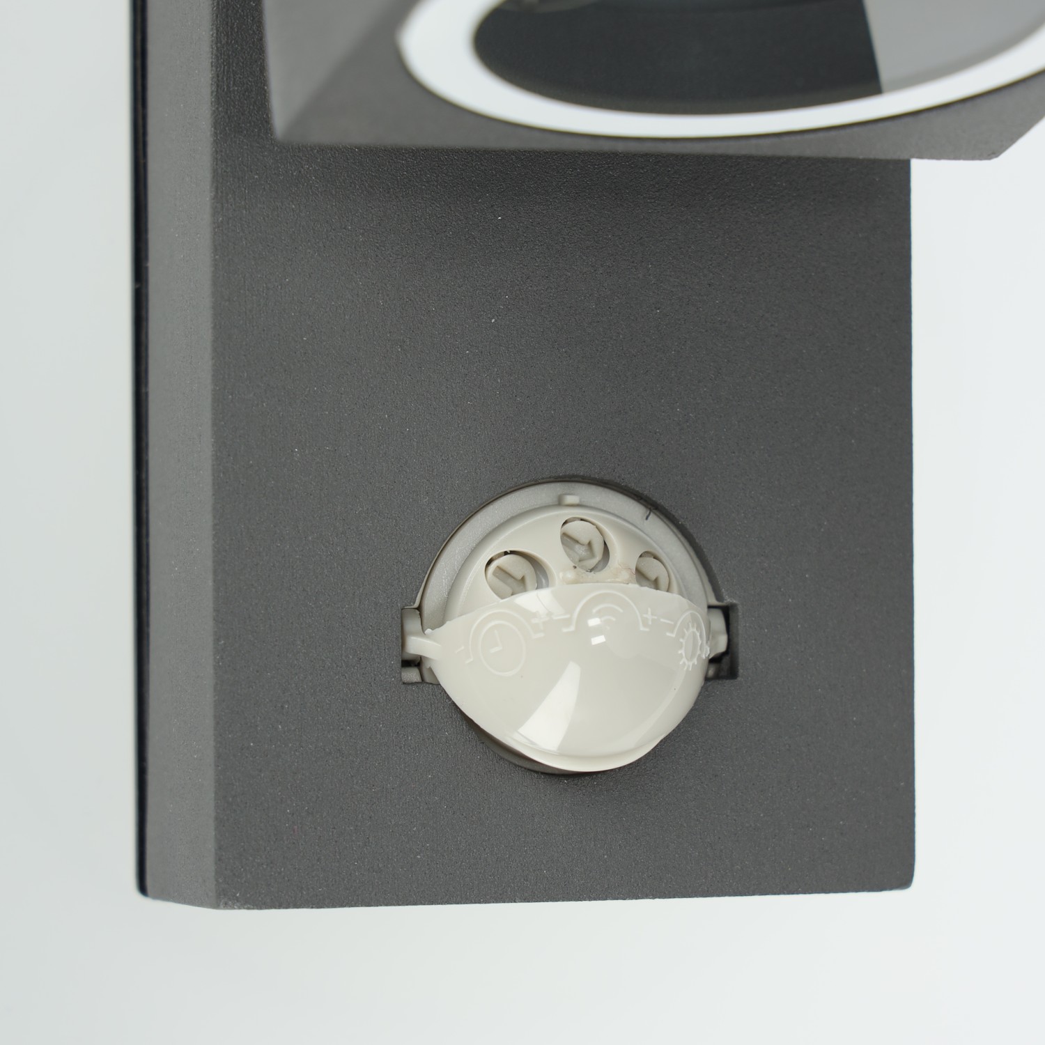 Lampa ścienna do ogrodu z czujnikiem ruchu MICASA3 LX szara