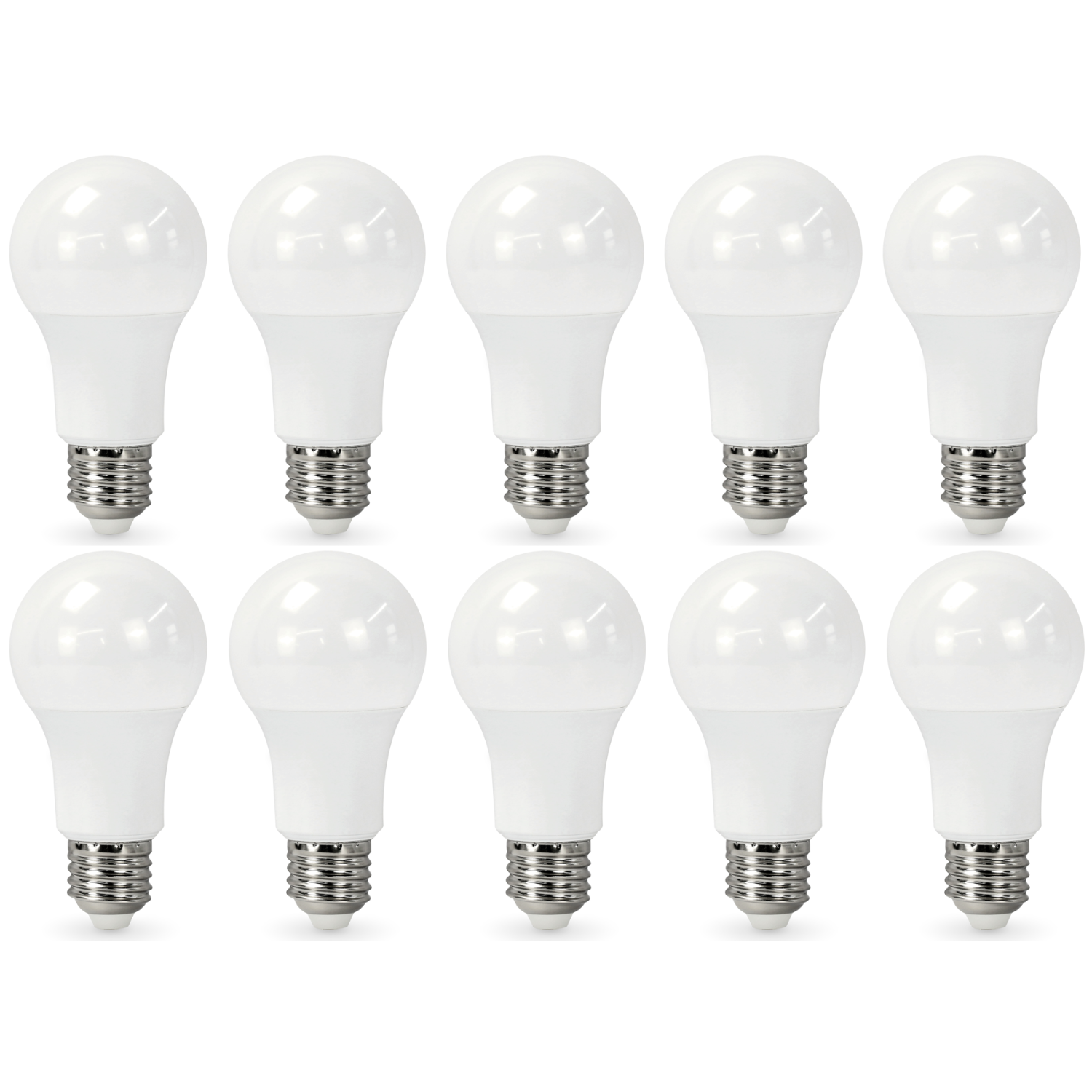 10x Żarówka LED GS E27 Kulka 10,5W 6500K Barwa Zimna biała 1055lm 200 st