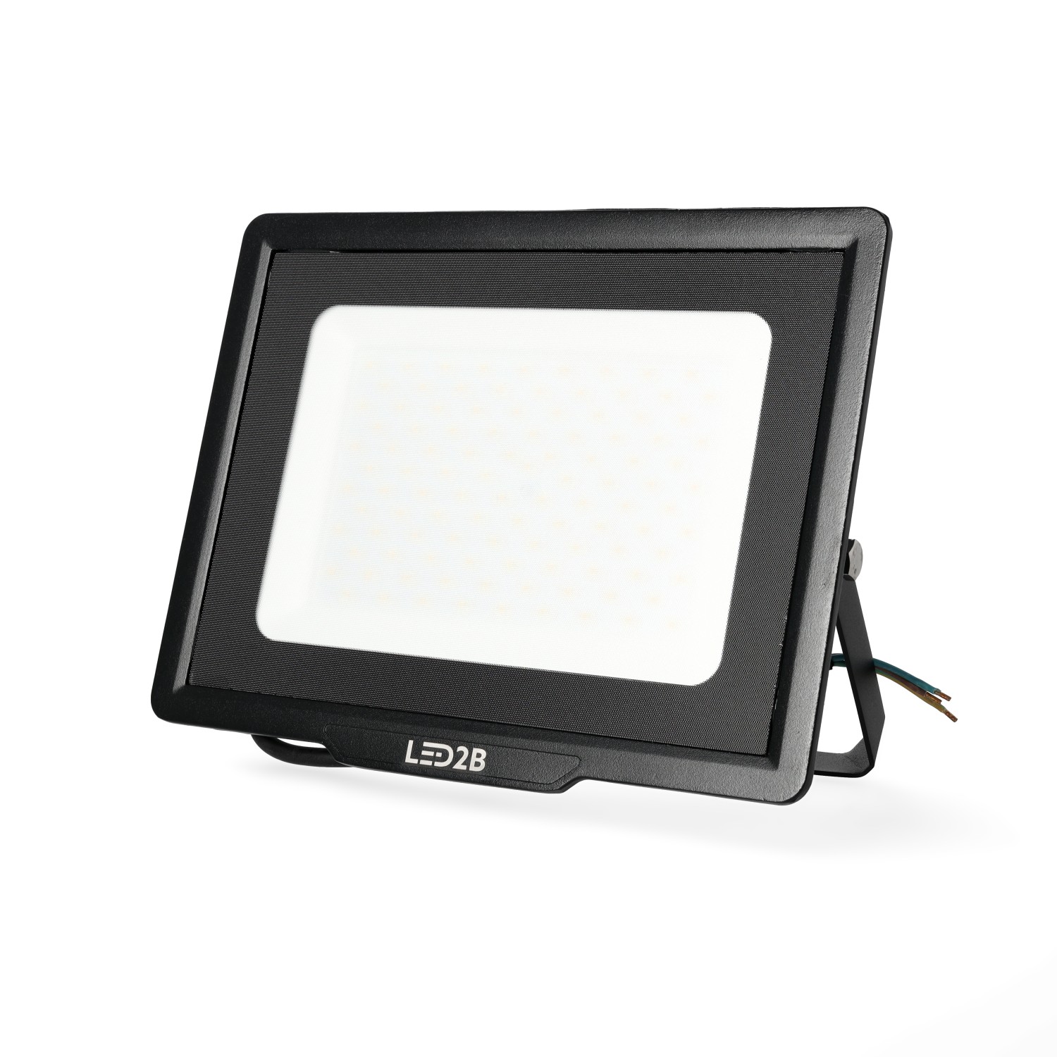 Praktyczny projektor oświetleniowy TOKIO 100W czarny barwa neutralna