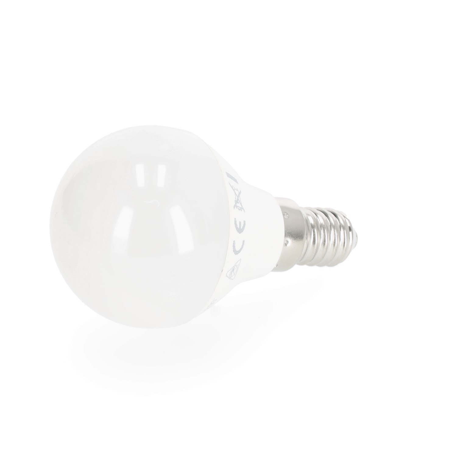 Żarówka LED 4,5W E14 barwa ciepłobiała 3000K KULKA LEDOWY ZAMIENNIK