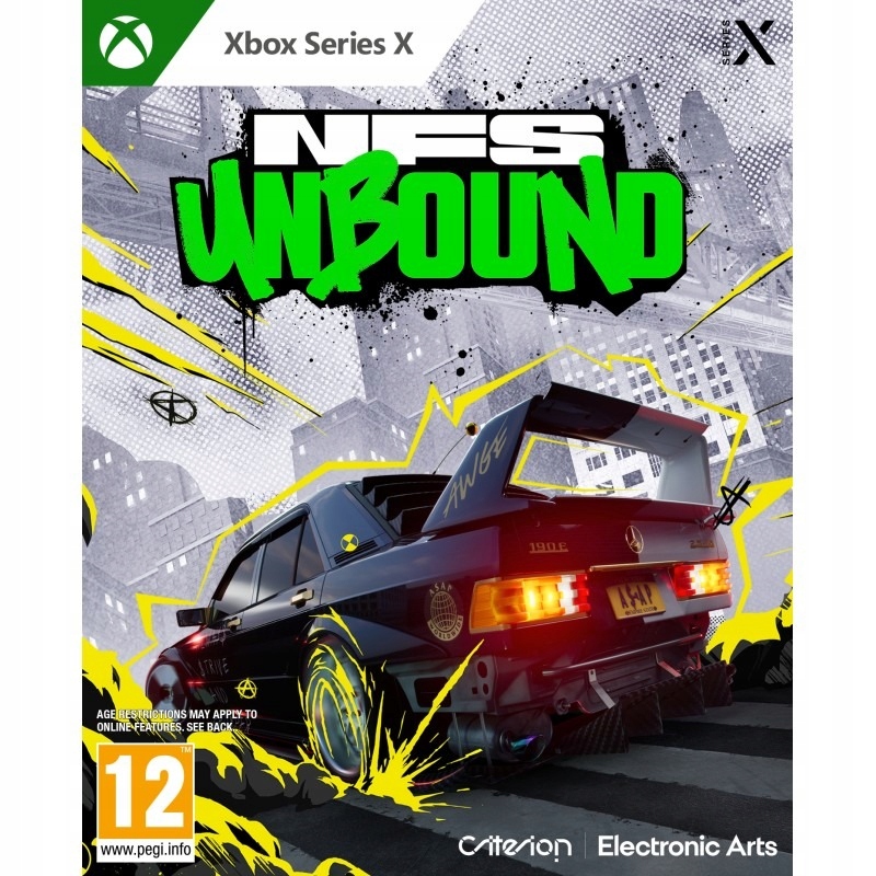 NFS UNBOUND Xbox Series X pudełkowa