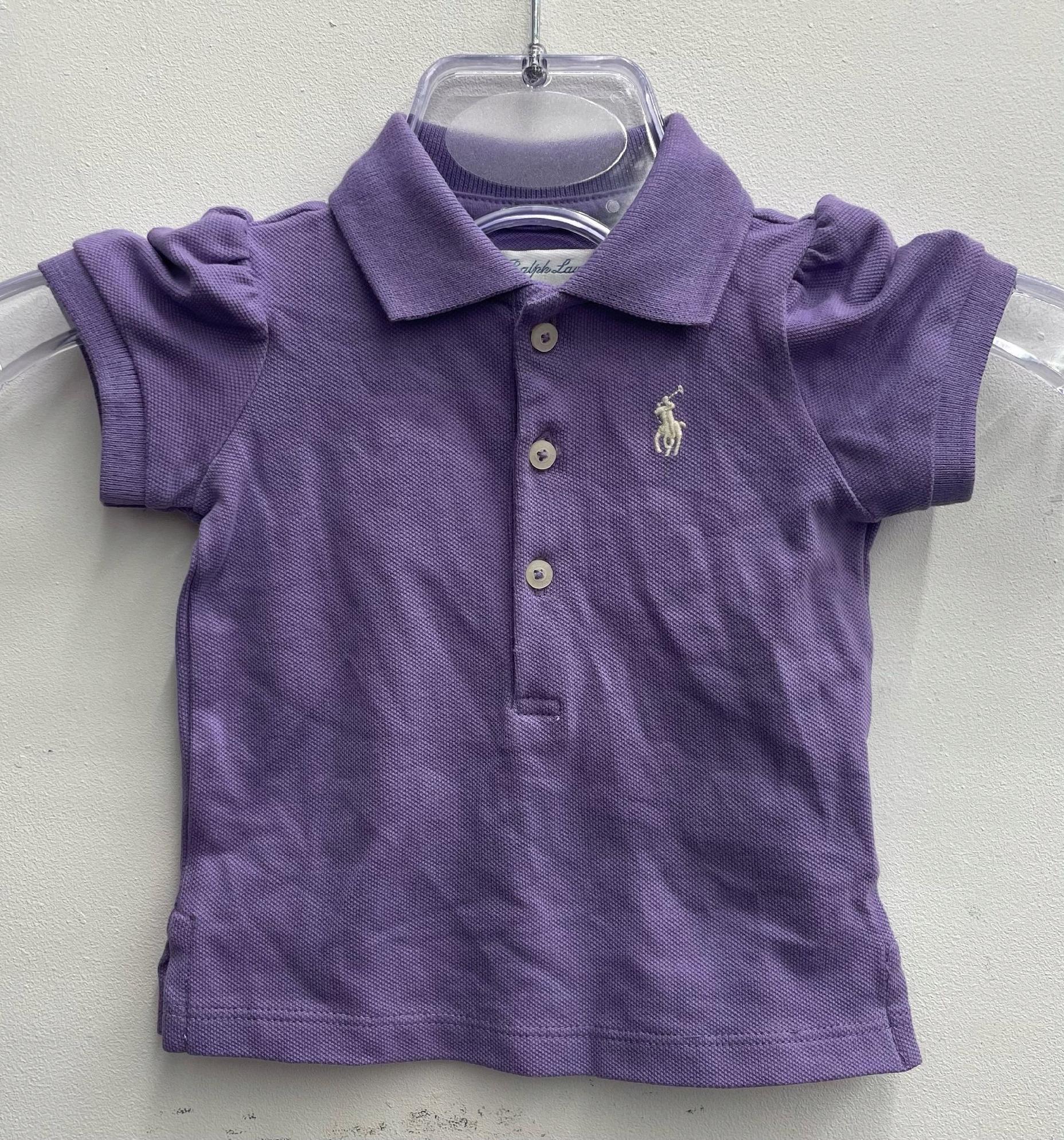 RALPH LAUREN WISTERIA SS POLO SHRT 3M