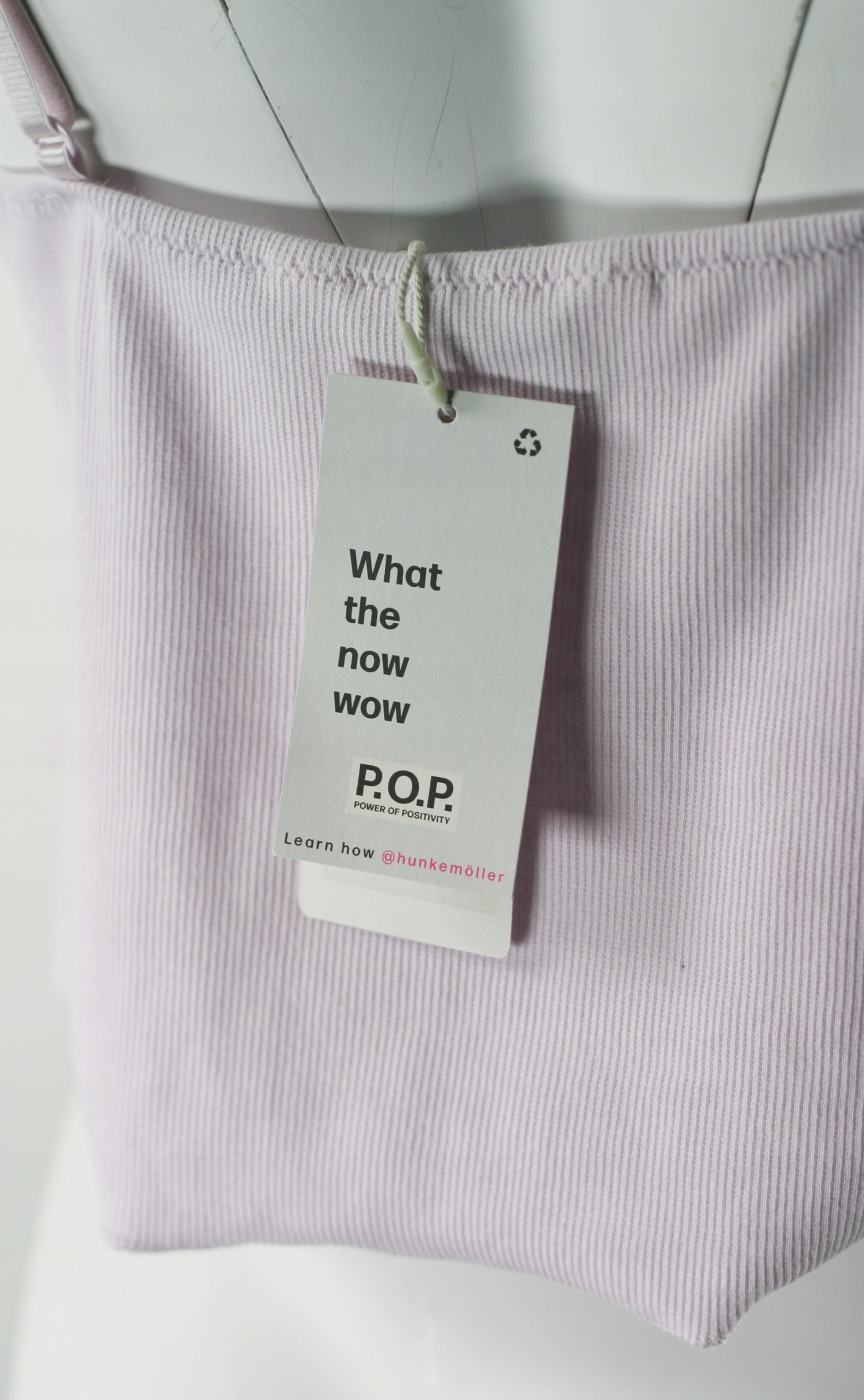 Hunkemöller top damski fioletowy na ramiączkach rozmiar M