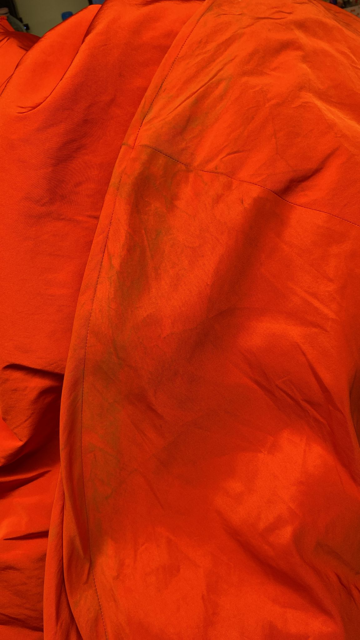 MARCHESA suknia bez ramiączek z rzeźbionym wzorem Rose Faille ( S-M )