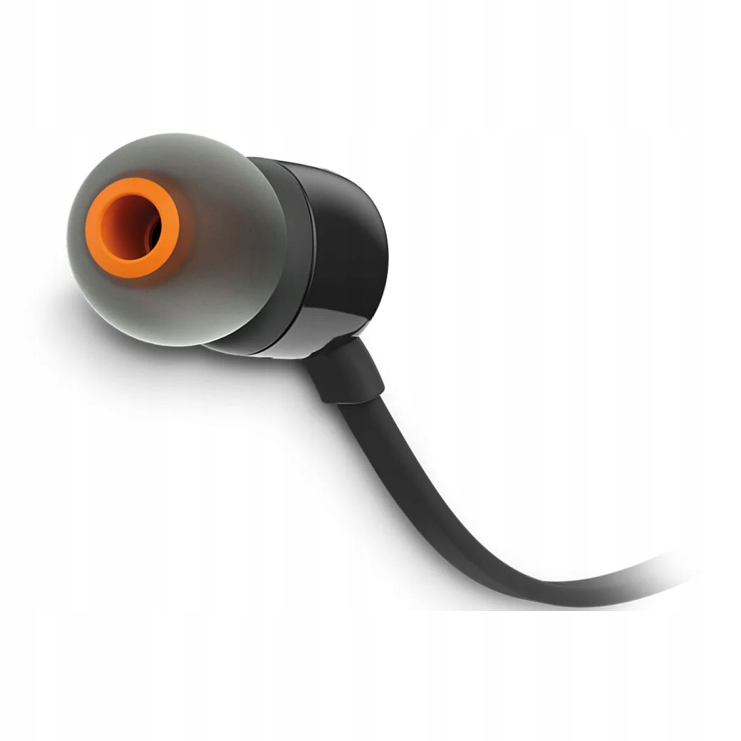 Słuchawki przewodowe JBL T110 PURE BASS Dokanałowe Mikrofon Czarne