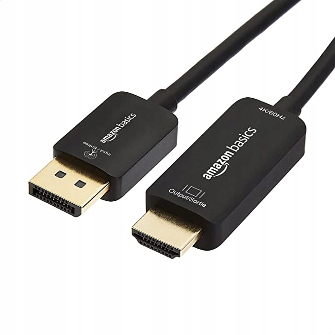 Kabel AmazonBasic DP12UH-6FT-SP DisplayPort - HDMI 1,8 m