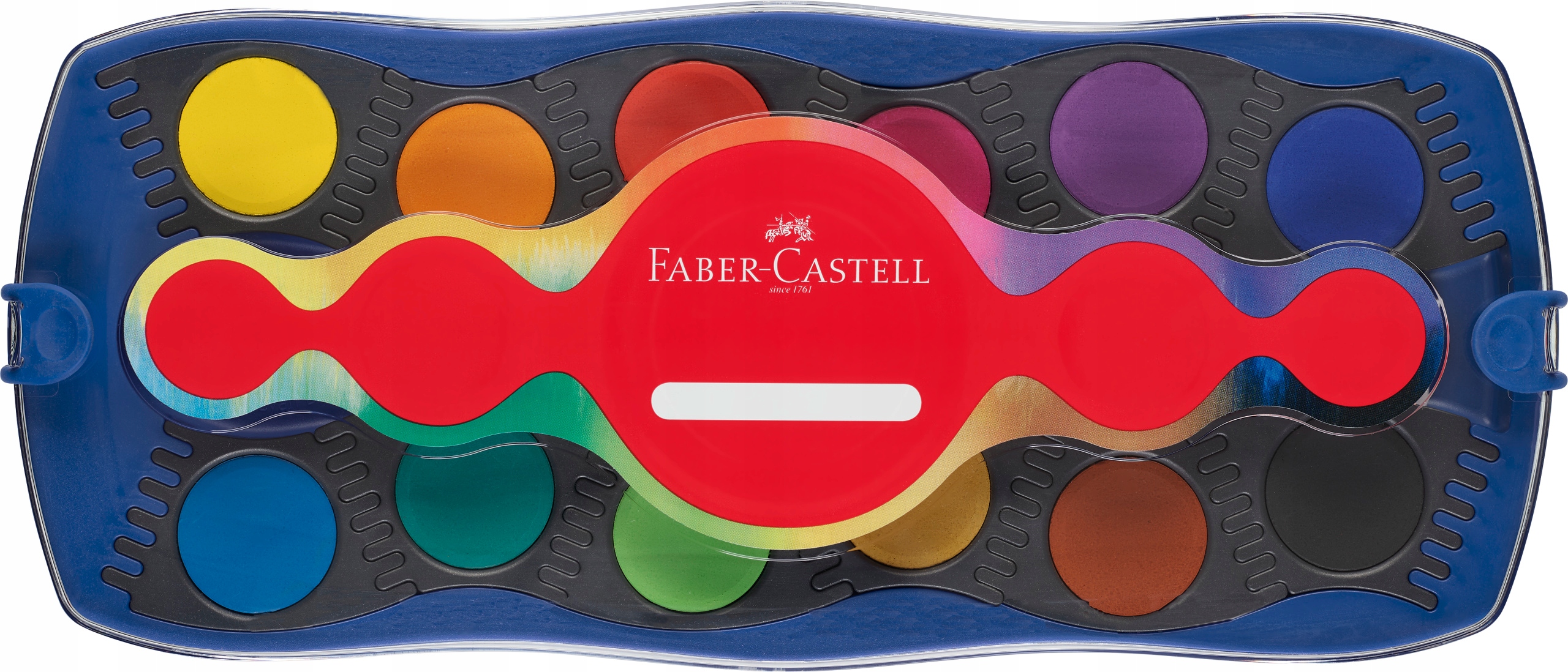 Farby akwarelowe FABER-CASTELL Connector 24 kol