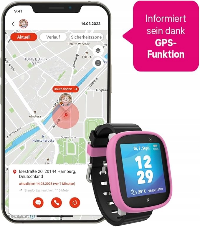 Smartwatch lokalizator GPS Xplora biały