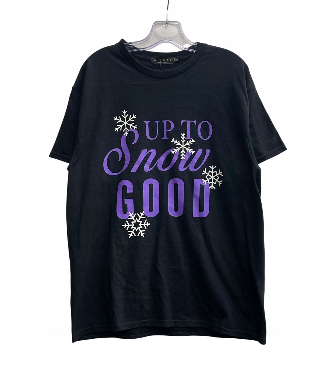 T-shirt IN THE STYLE 'UP TO SNOW GOOD' 38/40