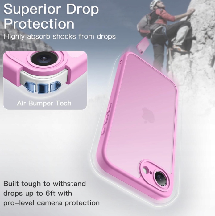 JETech Matte Case for iPhone 16e