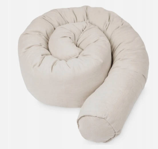 Julius Zöllner Łóżko muślinowe wąż 180 cm - piaskowe