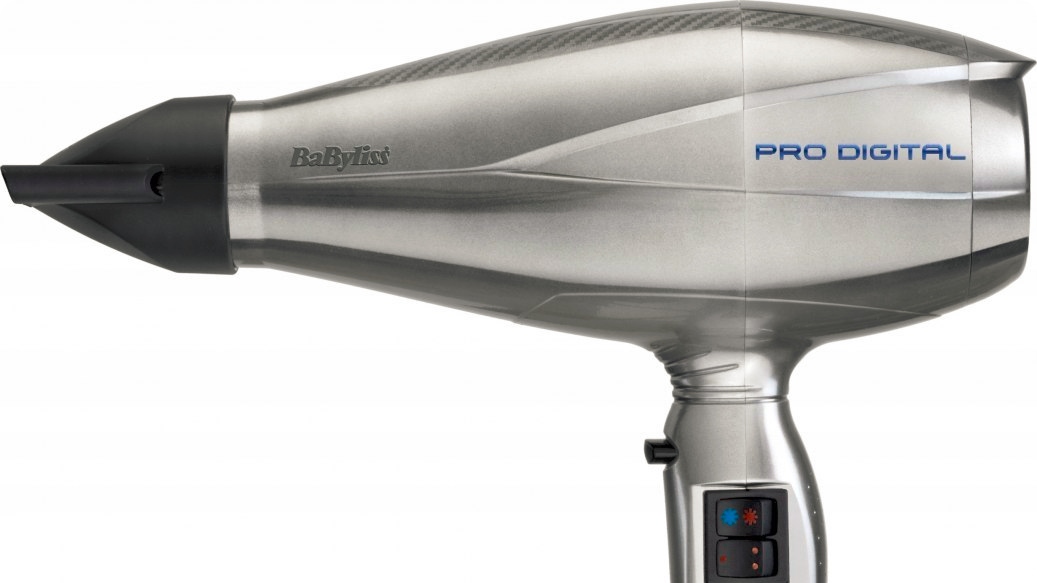 Suszarka do włosów Babyliss 6000E Pro Digital 2200W srebrna