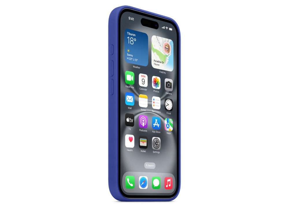 Plecki Apple do Apple iPhone 16 Pro niebieski