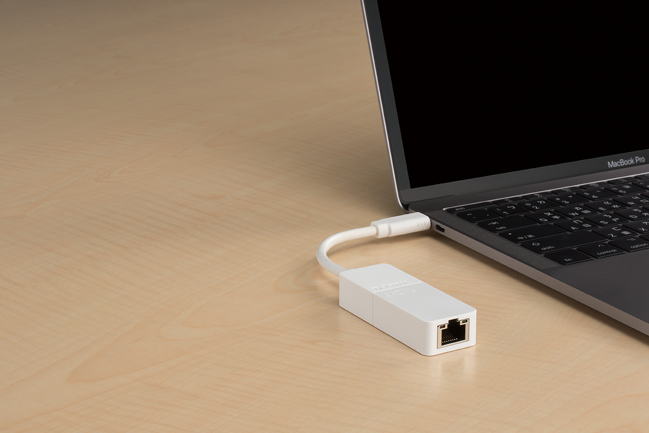 Karta sieciowa d-link dub-e130 usb-c na gigabit ethernet