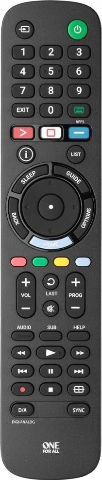 Pilot uniwersalny One For All URC4911 czarny