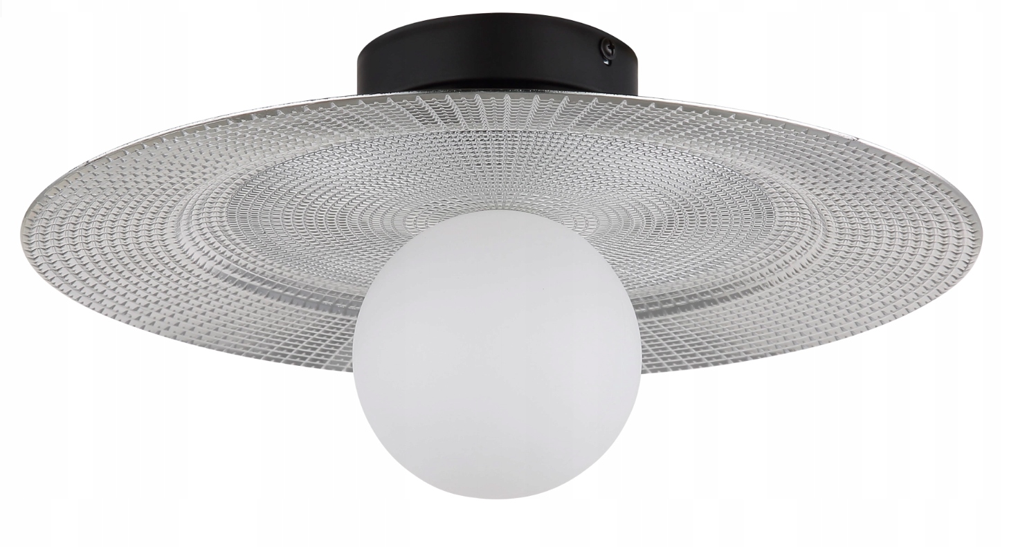 Reflektor sufitowy okrągły Globo Lighting czarny