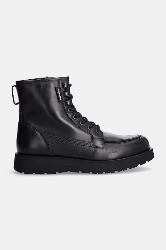 Tommy Hilfiger buty skórzane TH AMERICAN PREM CHECK LTH BOOT R41