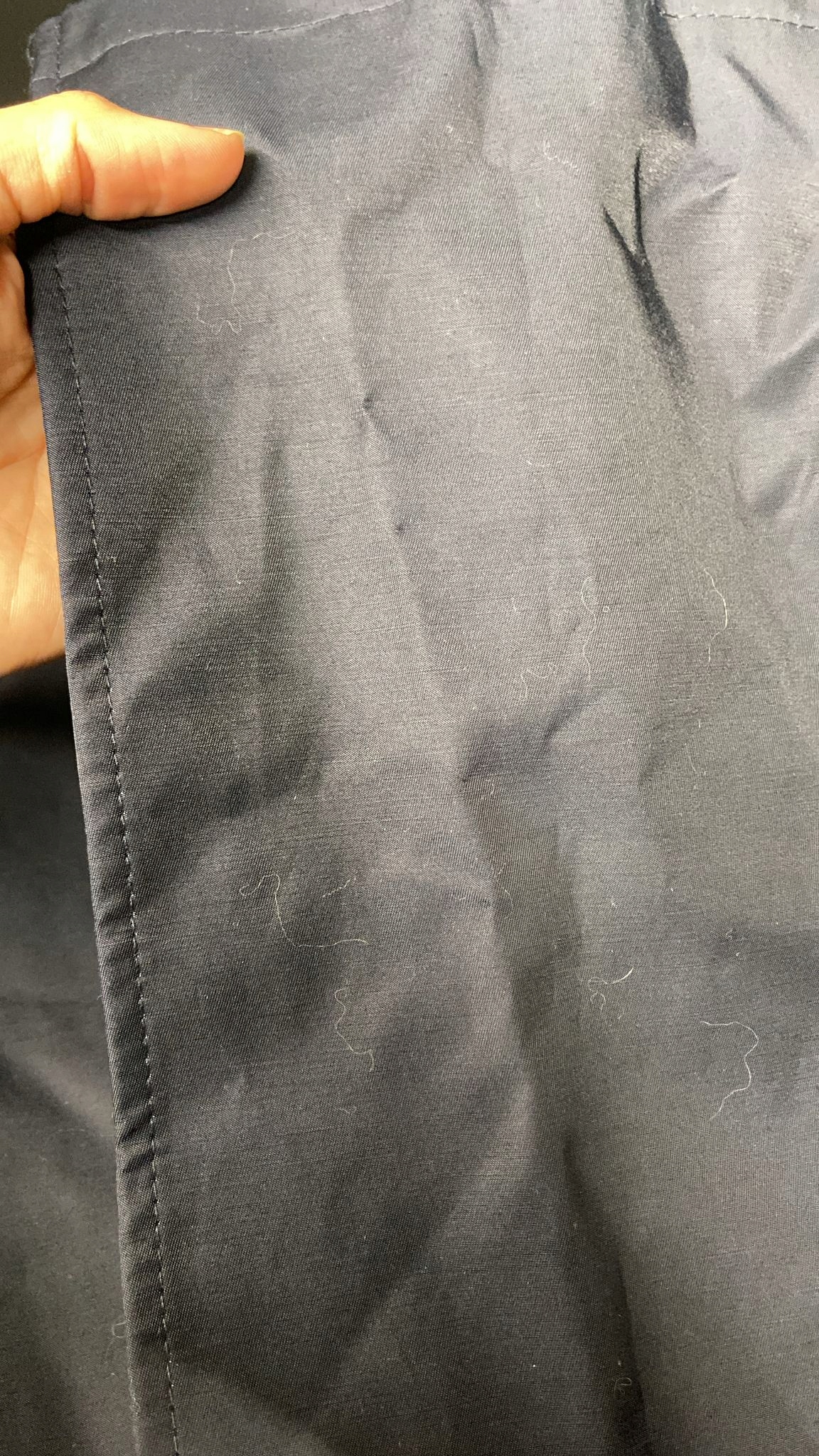 Lauren Ralph Lauren Trencz z paskiem - granatowy L