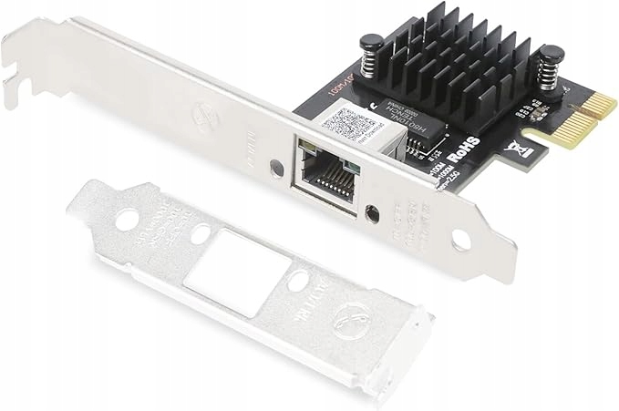 Karta sieciowa QINIYEK 2.5GBase-T PCIe, 2500/1000/100 Mb/s