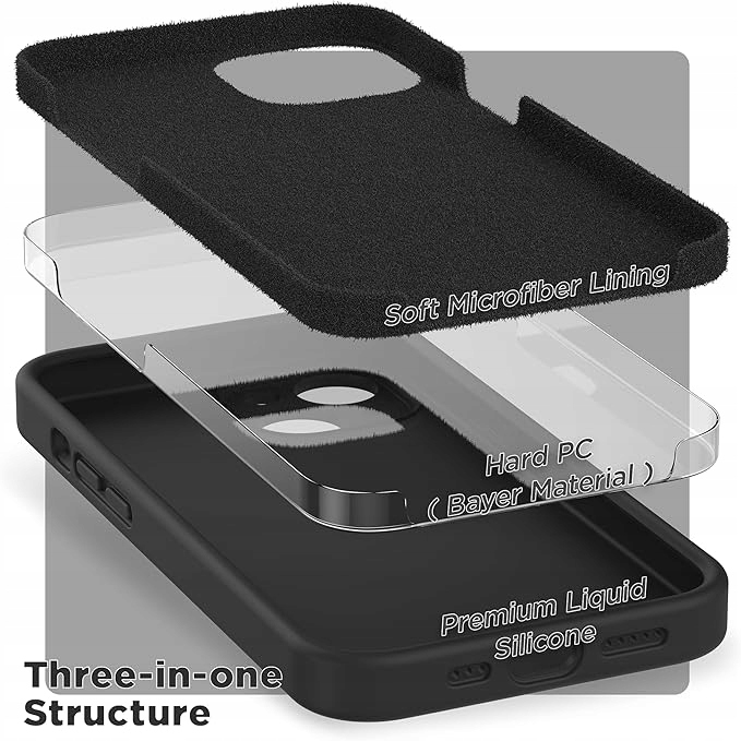 SURPHY Silikonowe Etui do iPhone 14 Plus