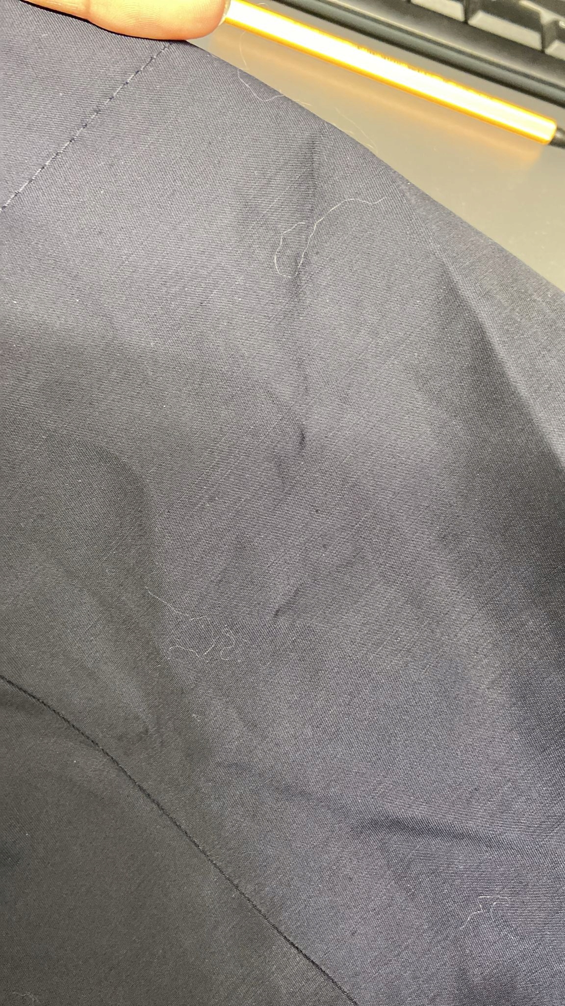 Lauren Ralph Lauren Trencz z paskiem - granatowy L