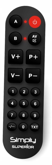 Pilot uniwersalny Superior SUPTLB002 czarny