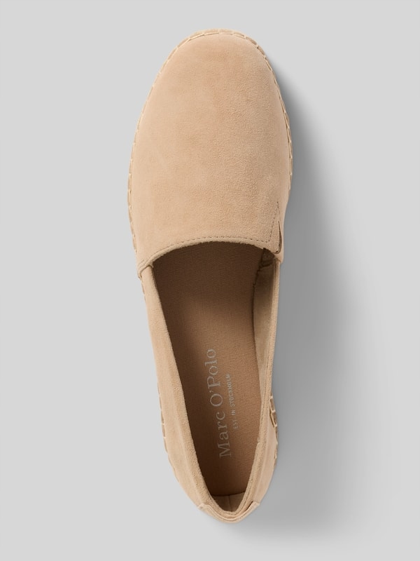 Espadryle ze skóry naturalnej Marc O'Polo R42