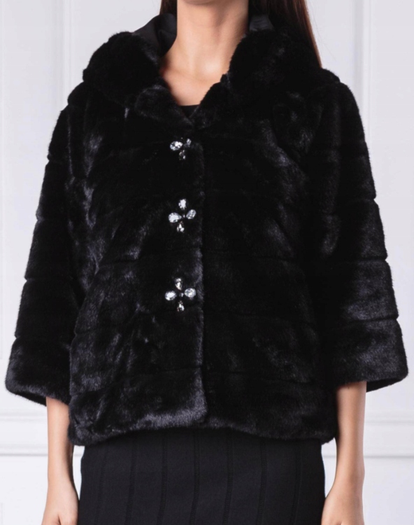 LIUJO W68335 E0561 FUTRA KURTKA DAMSKA EU42